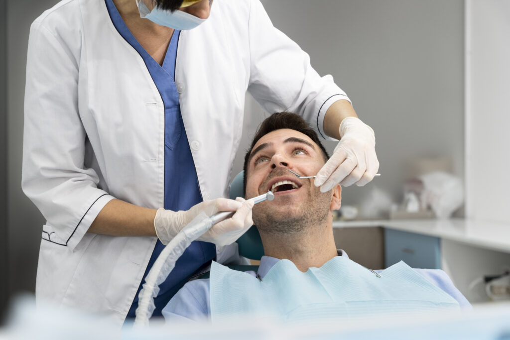 teeth cleaning
