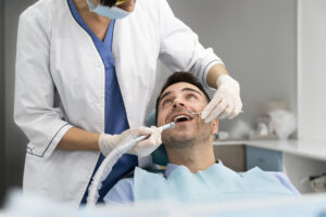 teeth cleaning